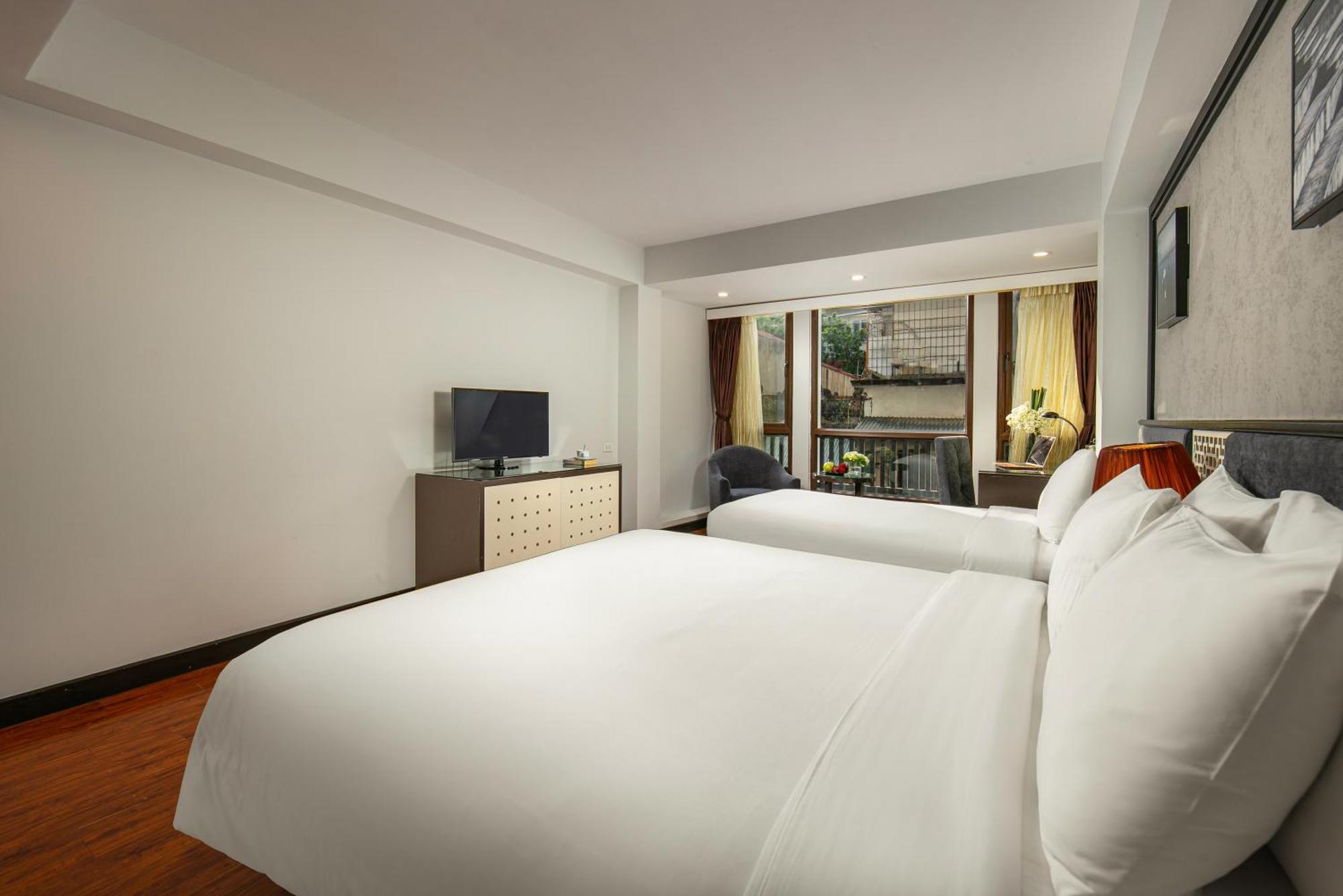 Hanoi La Palm Premier Hotel & Spa Екстериор снимка